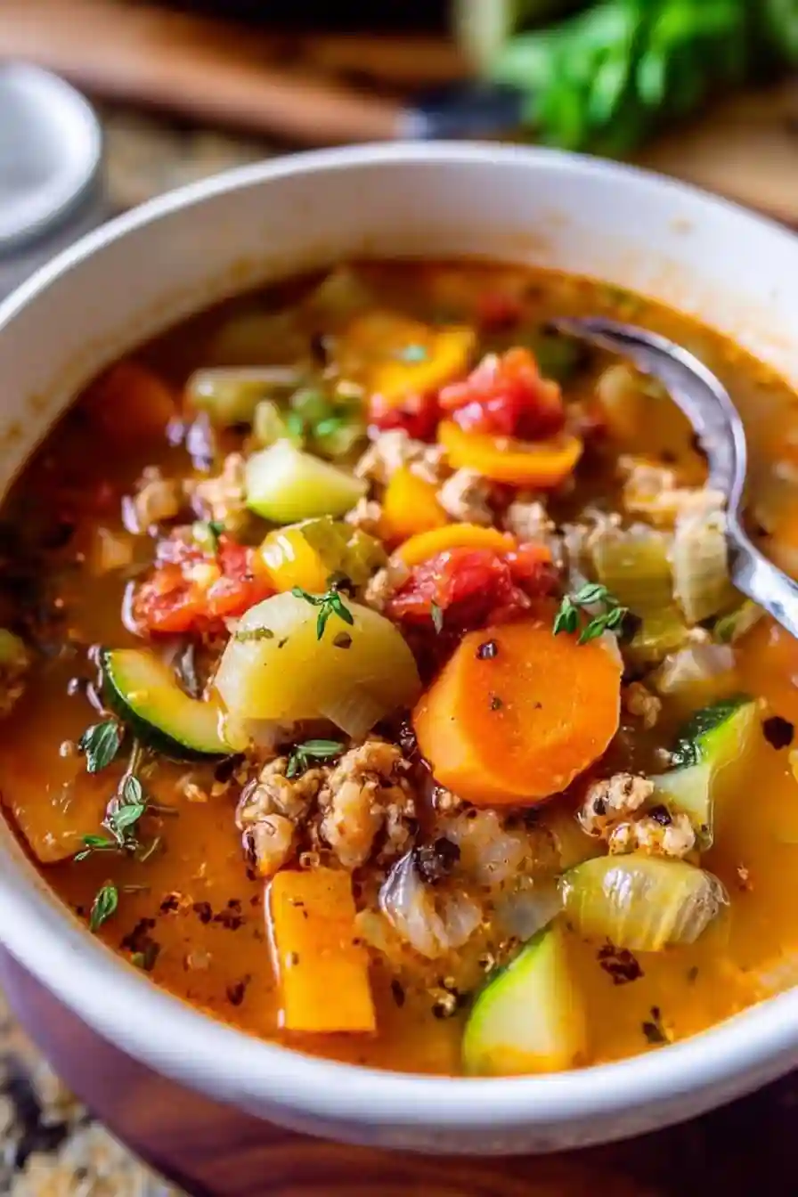 Hearty Turkey Vegetable Soup Recipe for Healthy Comfort