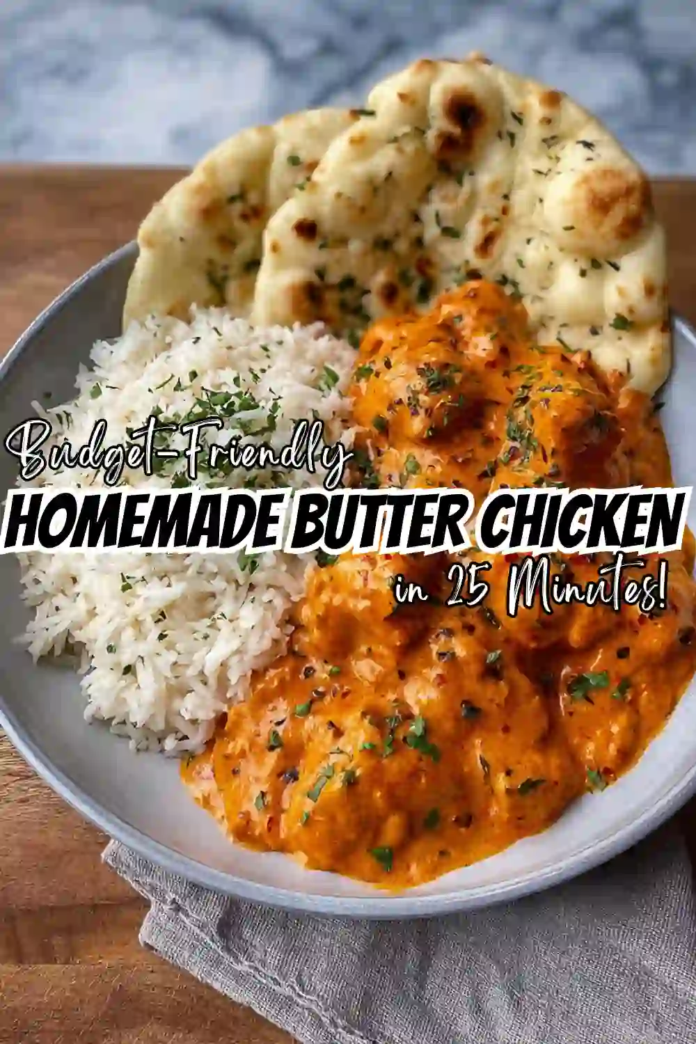 Quick & Easy Homemade Butter Chicken