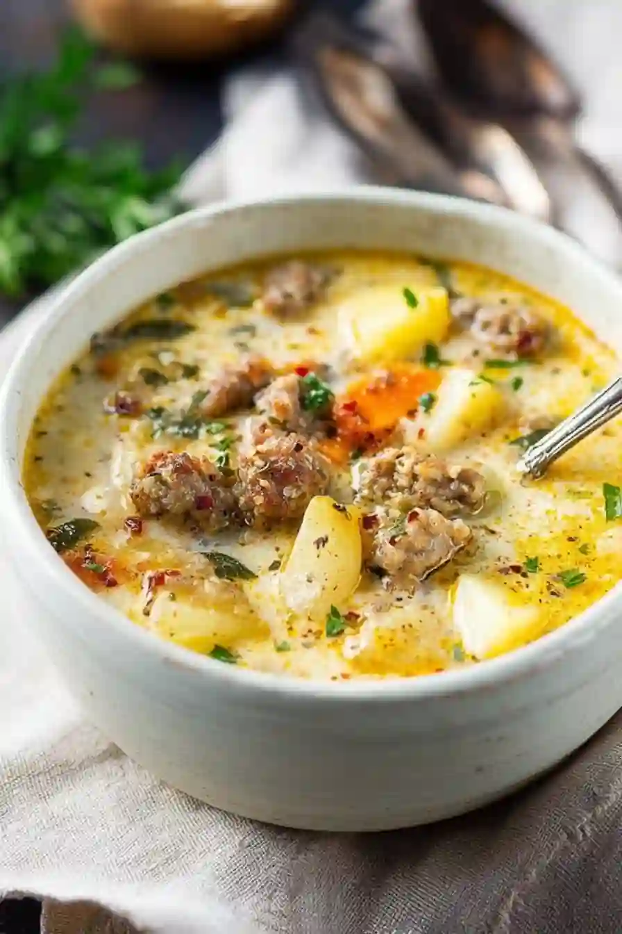 Cozy Italian Sausage and Potato Soup – Easy & Hearty!