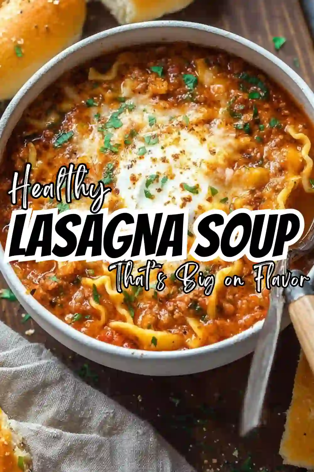 Lasagna Soup With Beef