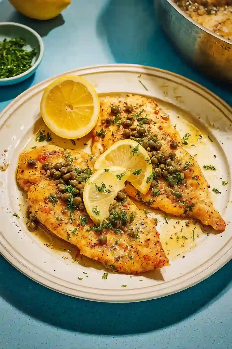 Easy Lemon Chicken Piccata Recipe (Healthy & Flavorful)