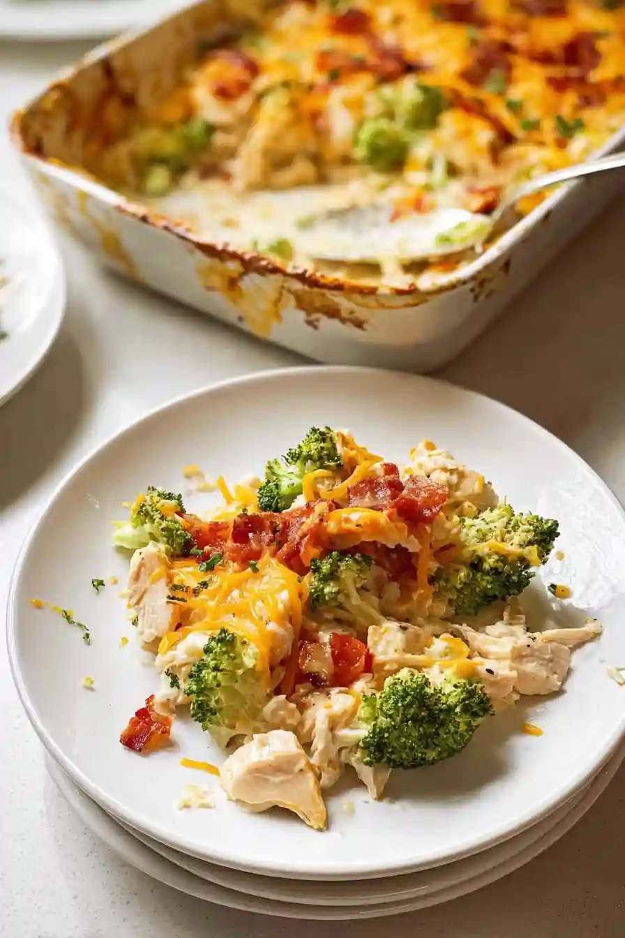 Easy Low Carb Chicken Casserole Recipe for Healthy Dinners