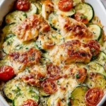 Mediterranean Chicken Zucchini Bake – Healthy, Flavorful & Easy! 4 Mediterranean Chicken Zucchini