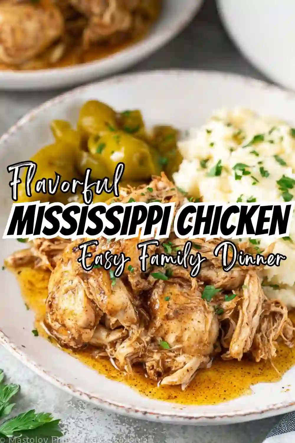 Mississippi Chicken in the Crockpot