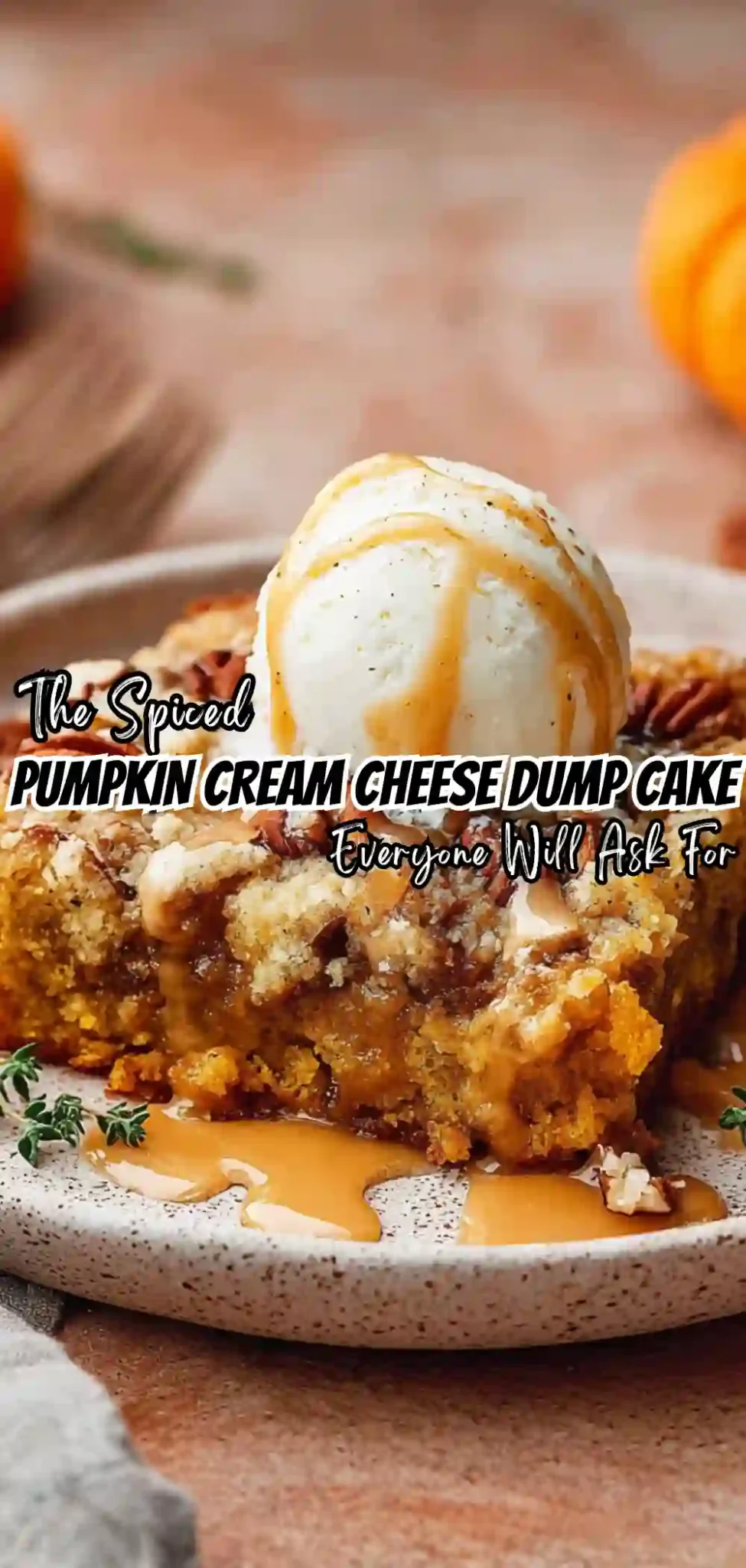 Pumpkin Dump Cake