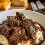 Slow Cooker Beef Manhattan