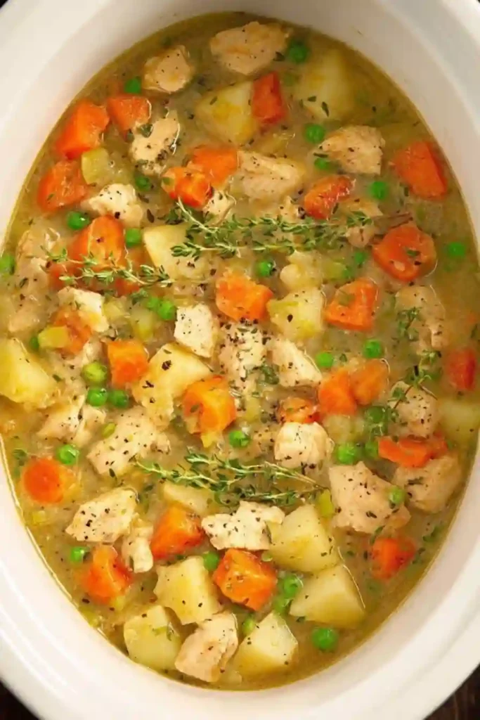 Cozy Slow Cooker Chicken Stew Recipe for Fall Nights 3 Slow Cooker Chicken Stew Recipe