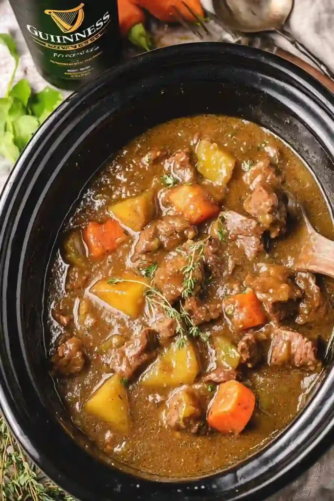 Slow Cooker Guinness Beef Stew Recipe