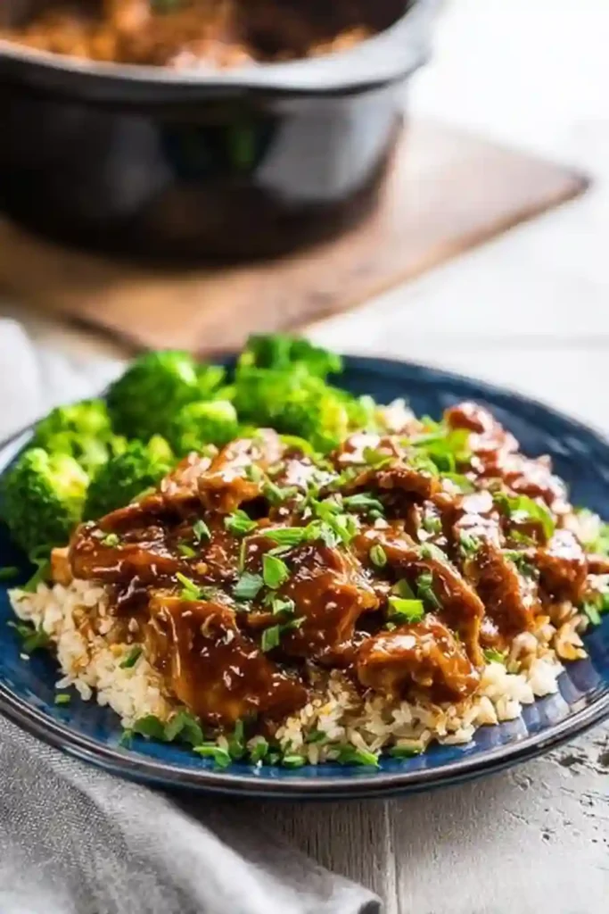 Slow Cooker Honey Garlic Chicken Recipe