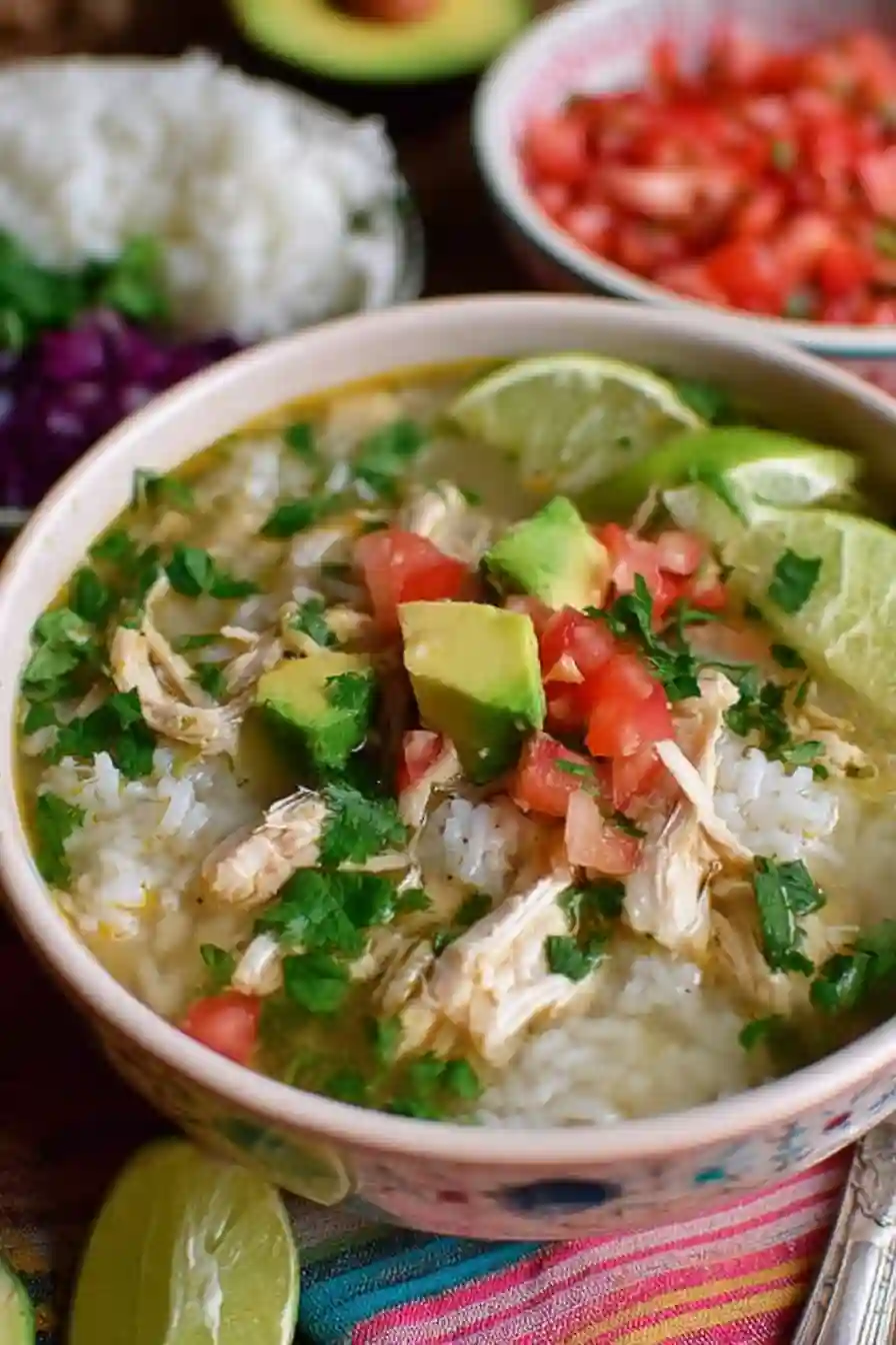 Slow Cooker Mexican Chicken Lime Soup Recipe