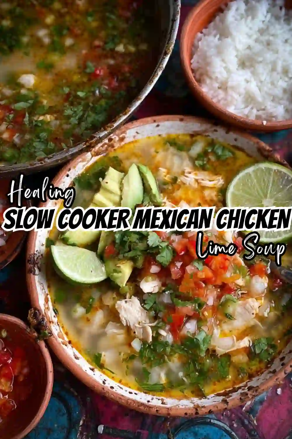 Slow Cooker Mexican Chicken Lime Soup Recipe 5 Slow Cooker Mexican Chicken Lime Soup