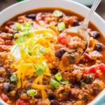 Slow-Cooker Turkey Chili