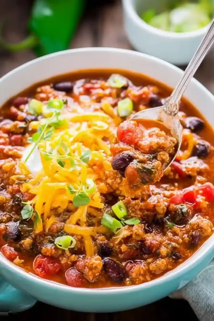 Slow-Cooker Turkey Chili