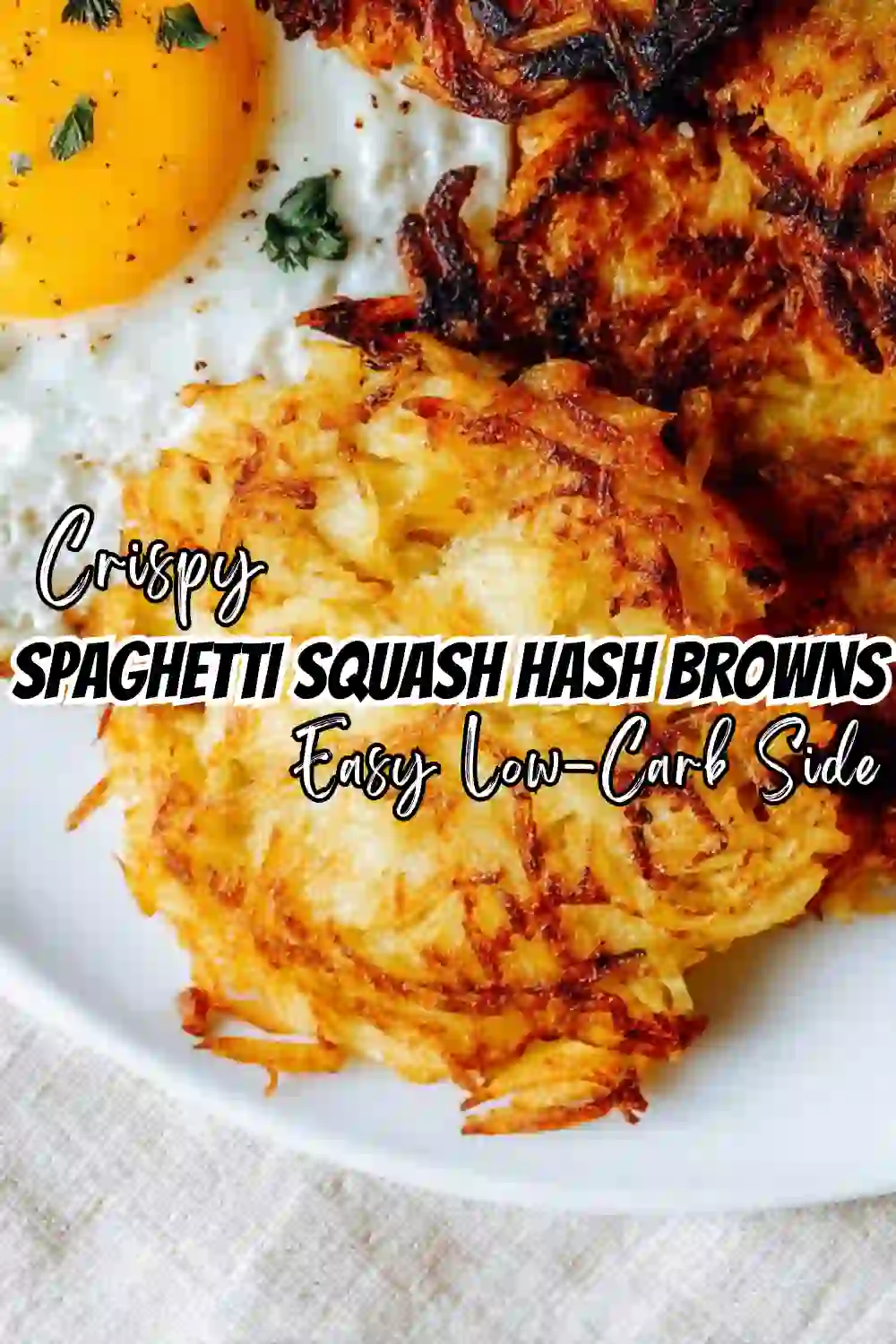 Spaghetti Squash Hash Browns