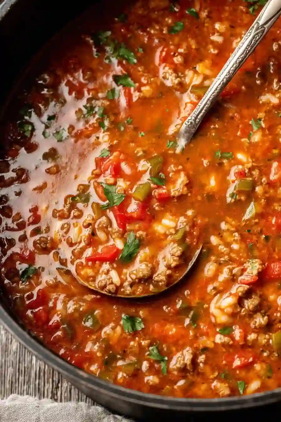 Stuffed Pepper Soup