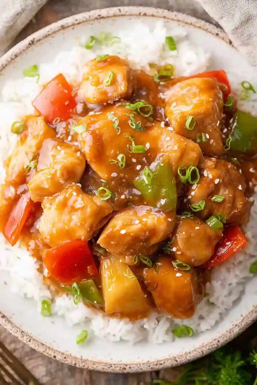 Sweet Hawaiian Crockpot Chicken: Easy Tropical Comfort Food