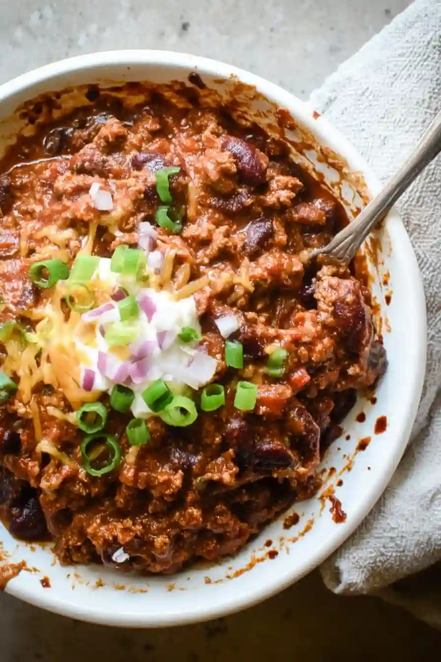 Texas Roadhouse Chili Recipe Copycat (Beans Optional)