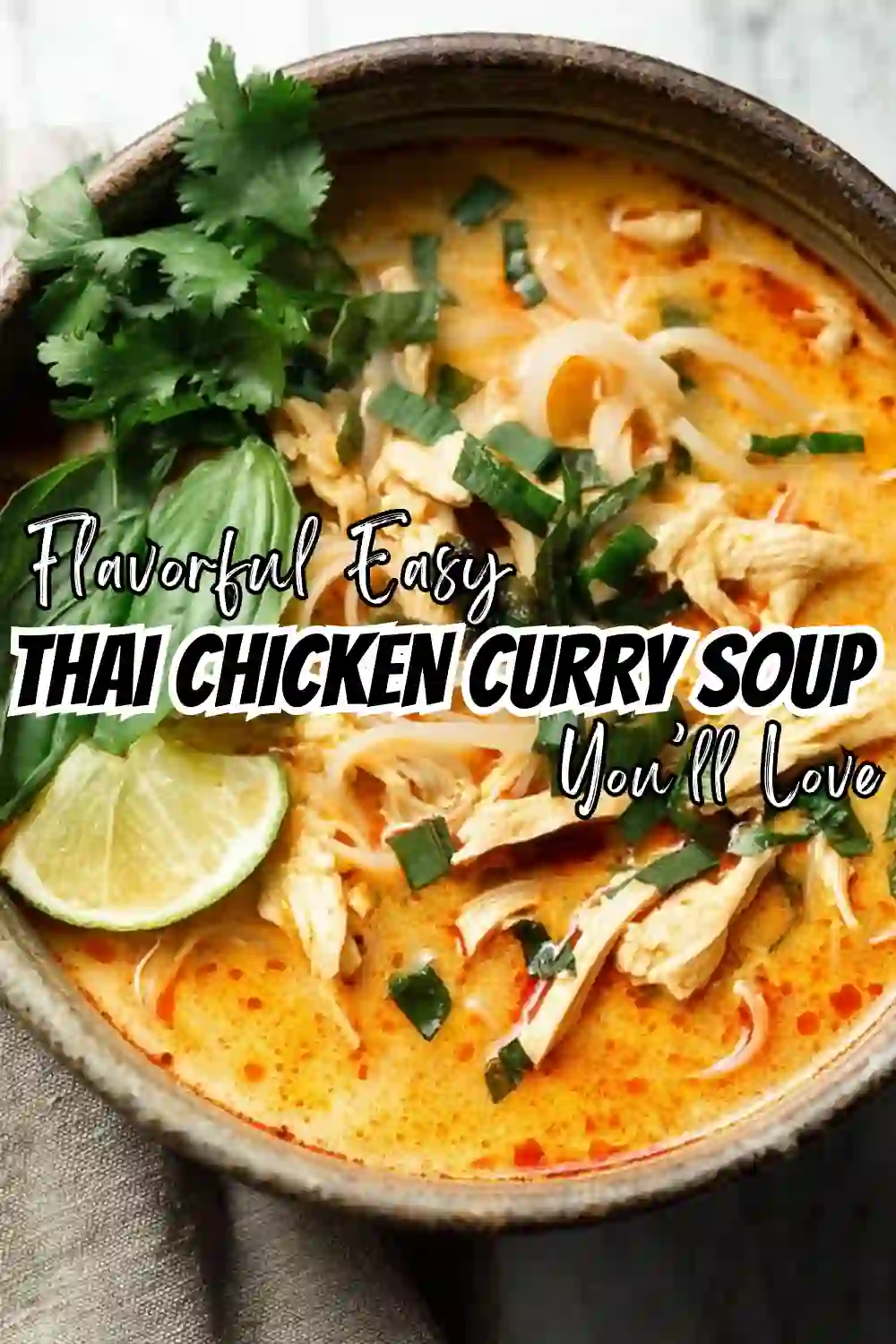 Thai Chicken Curry Soup Recipe