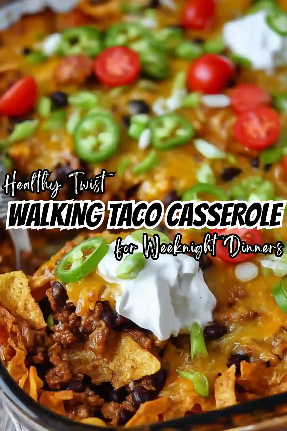 Walking Taco Casserole Recipe