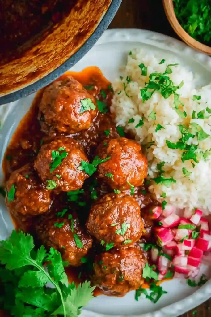 Baked Mexican Meatballs Recipe