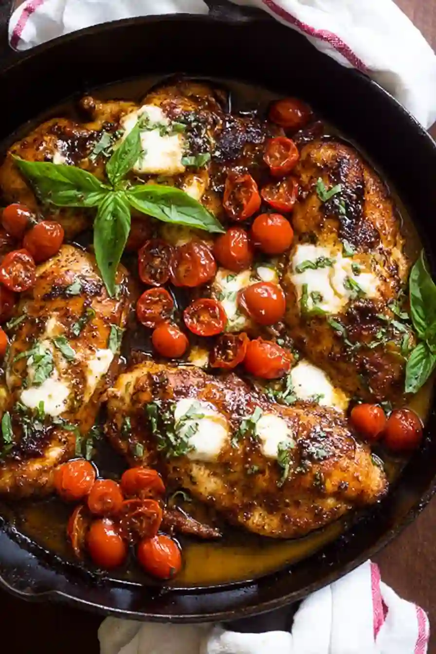 One Pan Balsamic Chicken