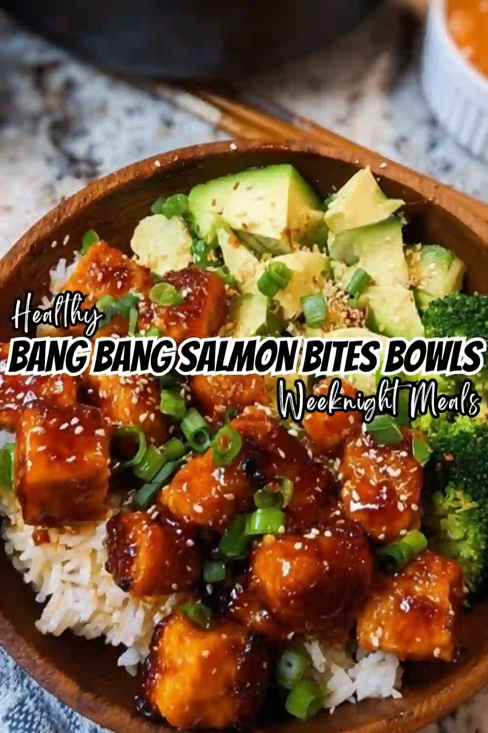 Bang Bang Salmon Bites