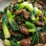 Bok Choy Stir-Fried Beef Recipe – Healthy, Fast, and Flavorful 5 Bok Choy Stir-Fried Beef