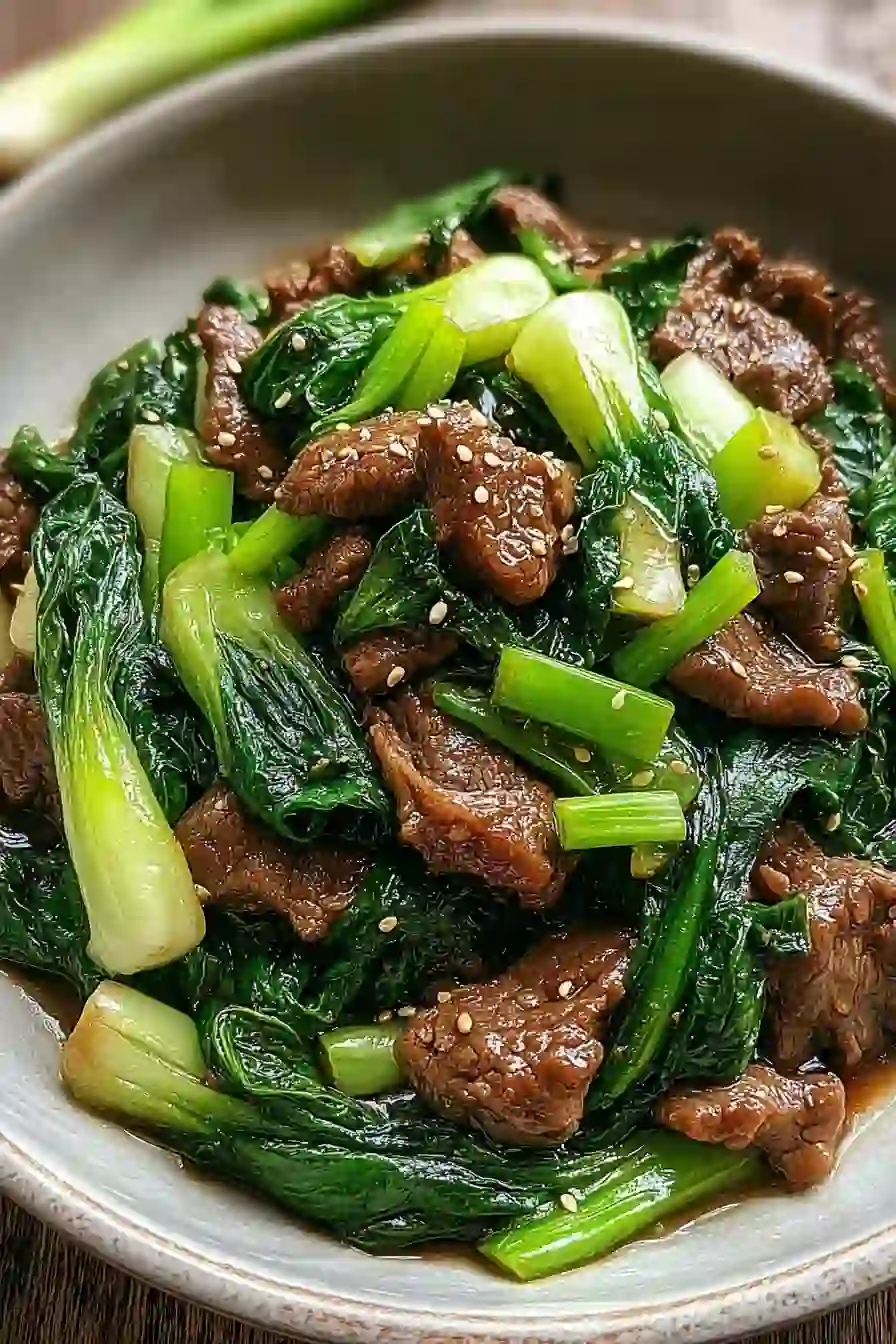 Bok Choy Stir-Fried Beef Recipe ā Healthy, Fast, and Flavorful 8 Bok Choy Stir-Fried Beef Recipe ā Healthy, Fast, and Flavorful