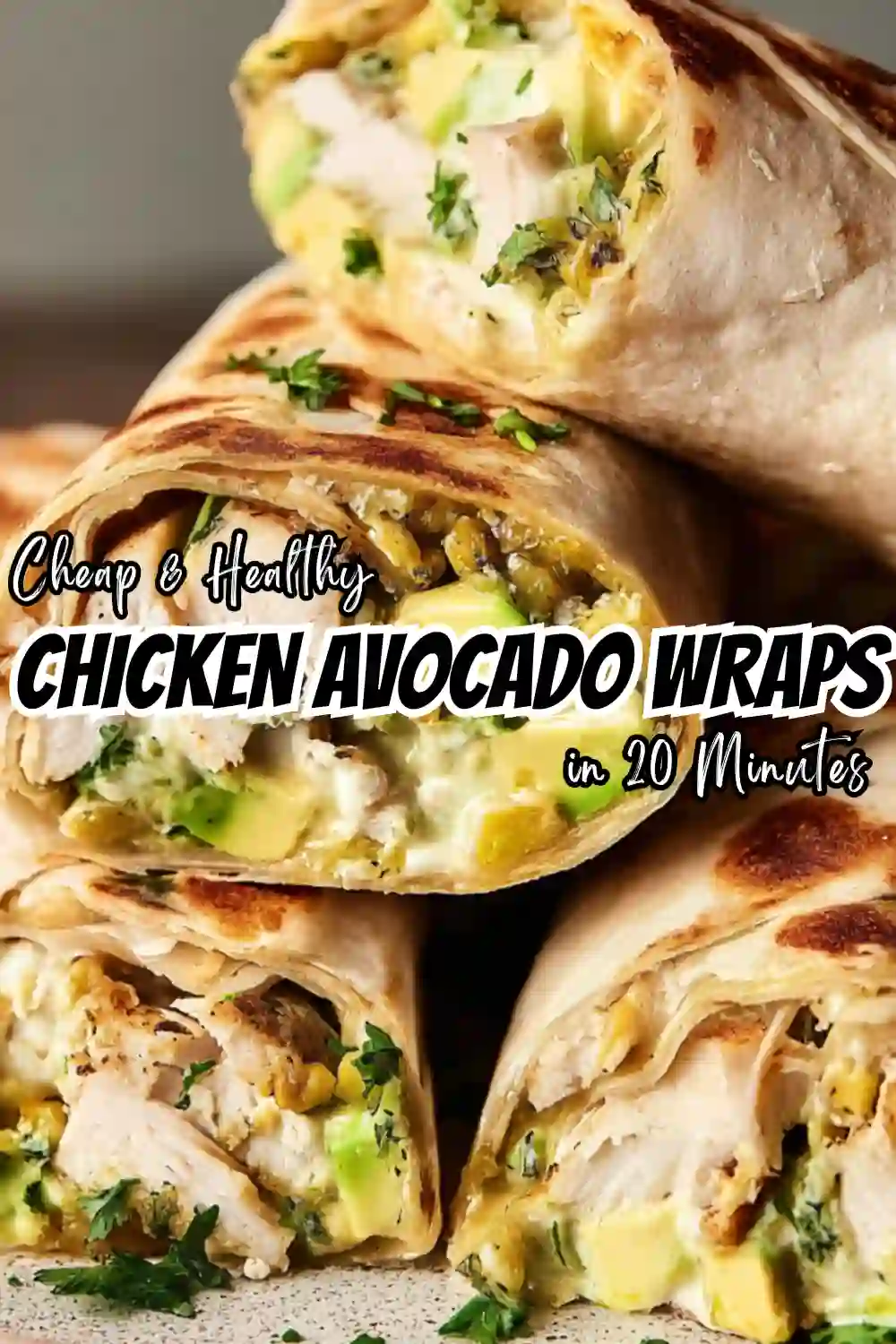 Chicken Avocado Wraps