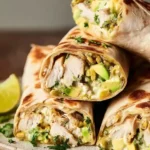 Chicken Avocado Wraps