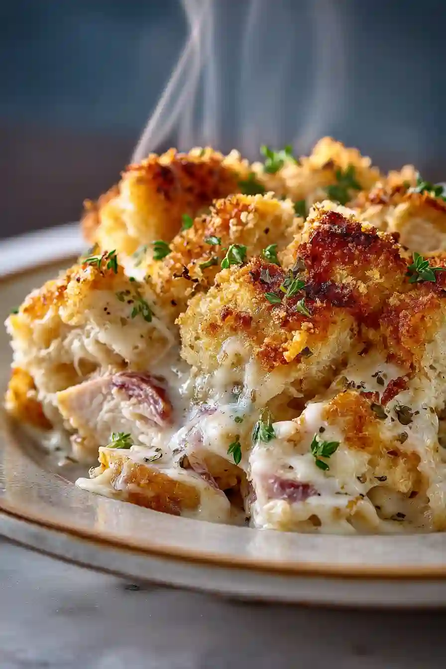 Easy Chicken Cordon Bleu Casserole 6 Easy Chicken Cordon Bleu Casserole