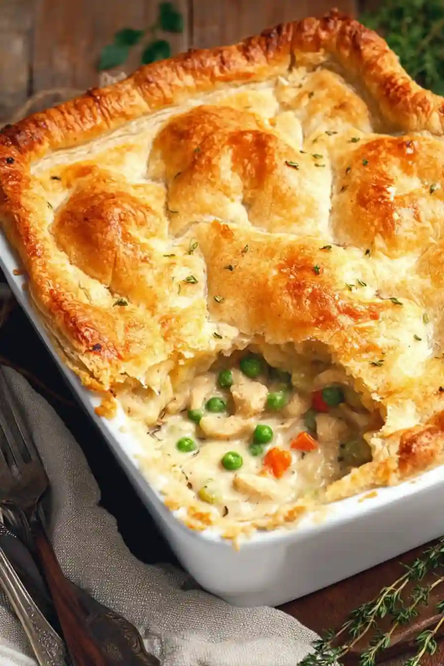 Chicken Pot Pie Casserole