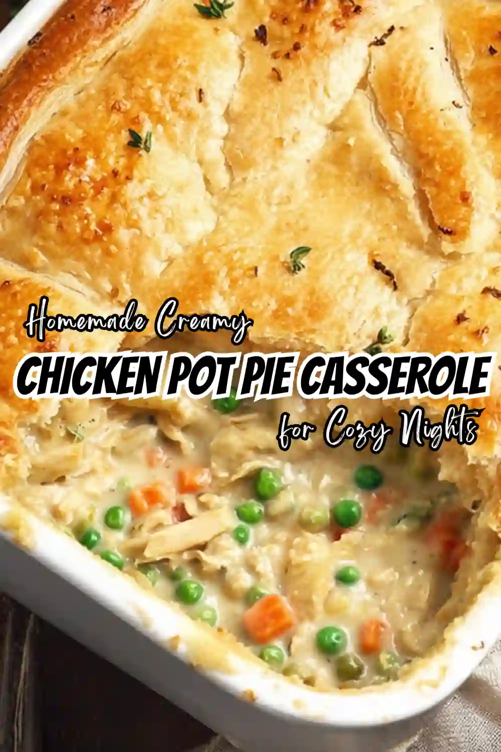 Chicken Pot Pie Casserole