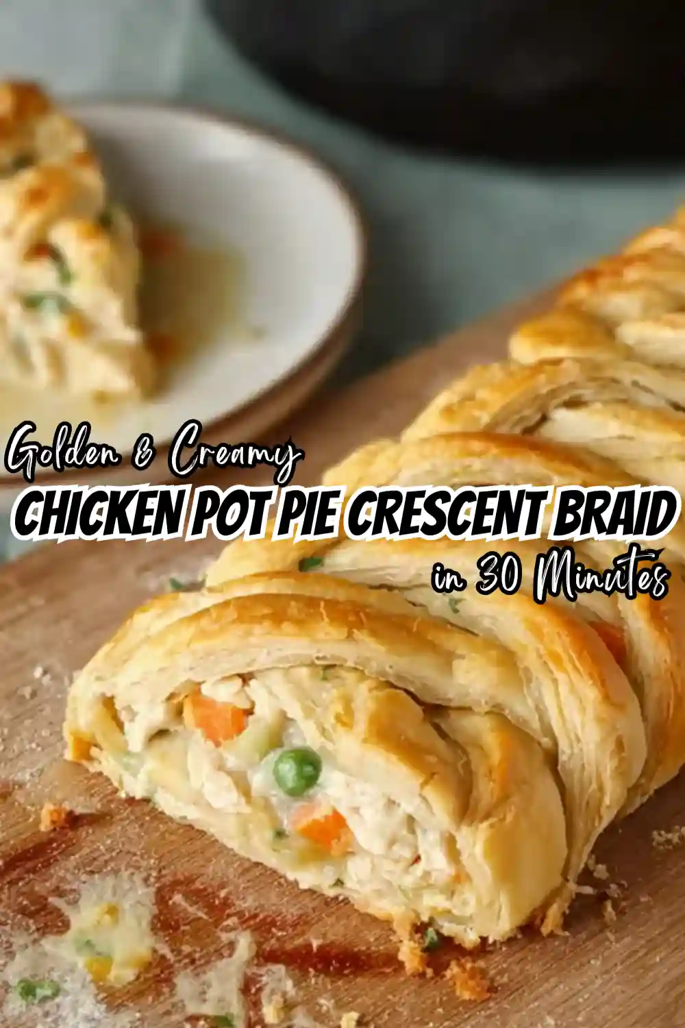 Chicken Pot Pie Crescent