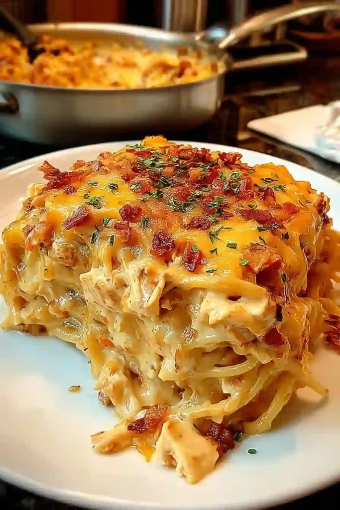 Chicken Spaghetti Casserole
