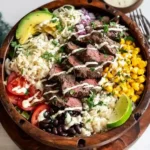 Cilantro Lime Steak Bowls