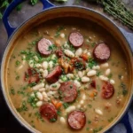Creamy Bean Soup with Kielbasa