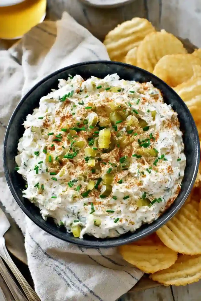 Creamy Fried Pickle Dip