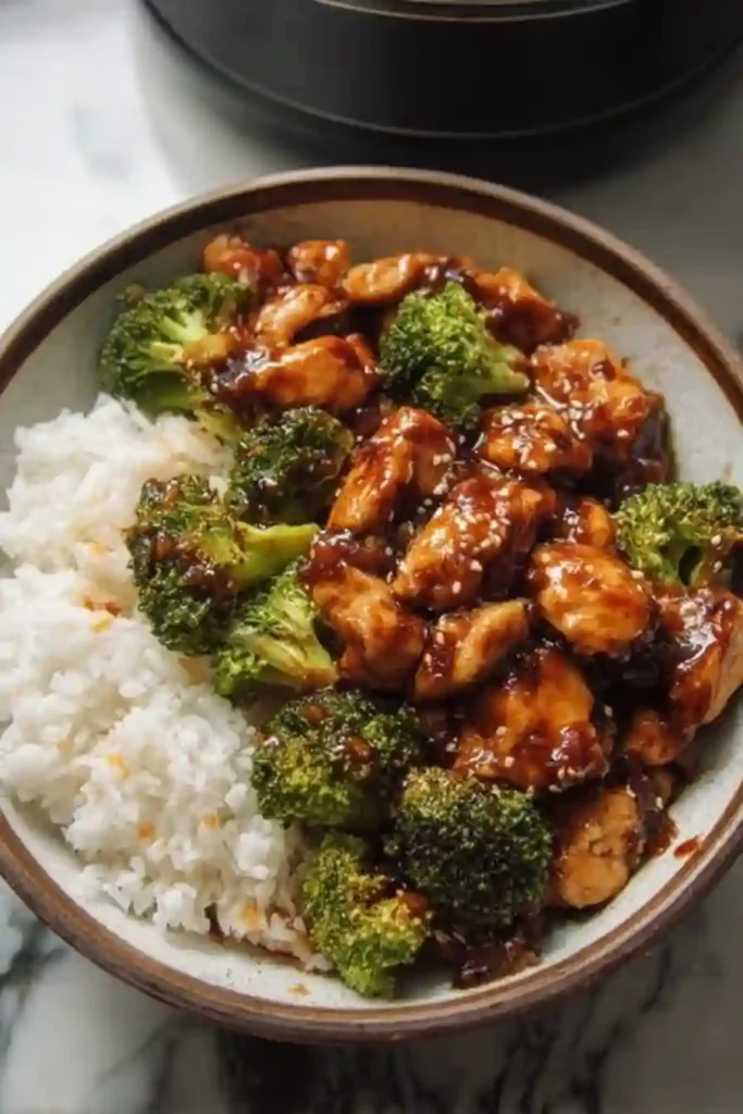 Crockpot Chicken and Broccoli