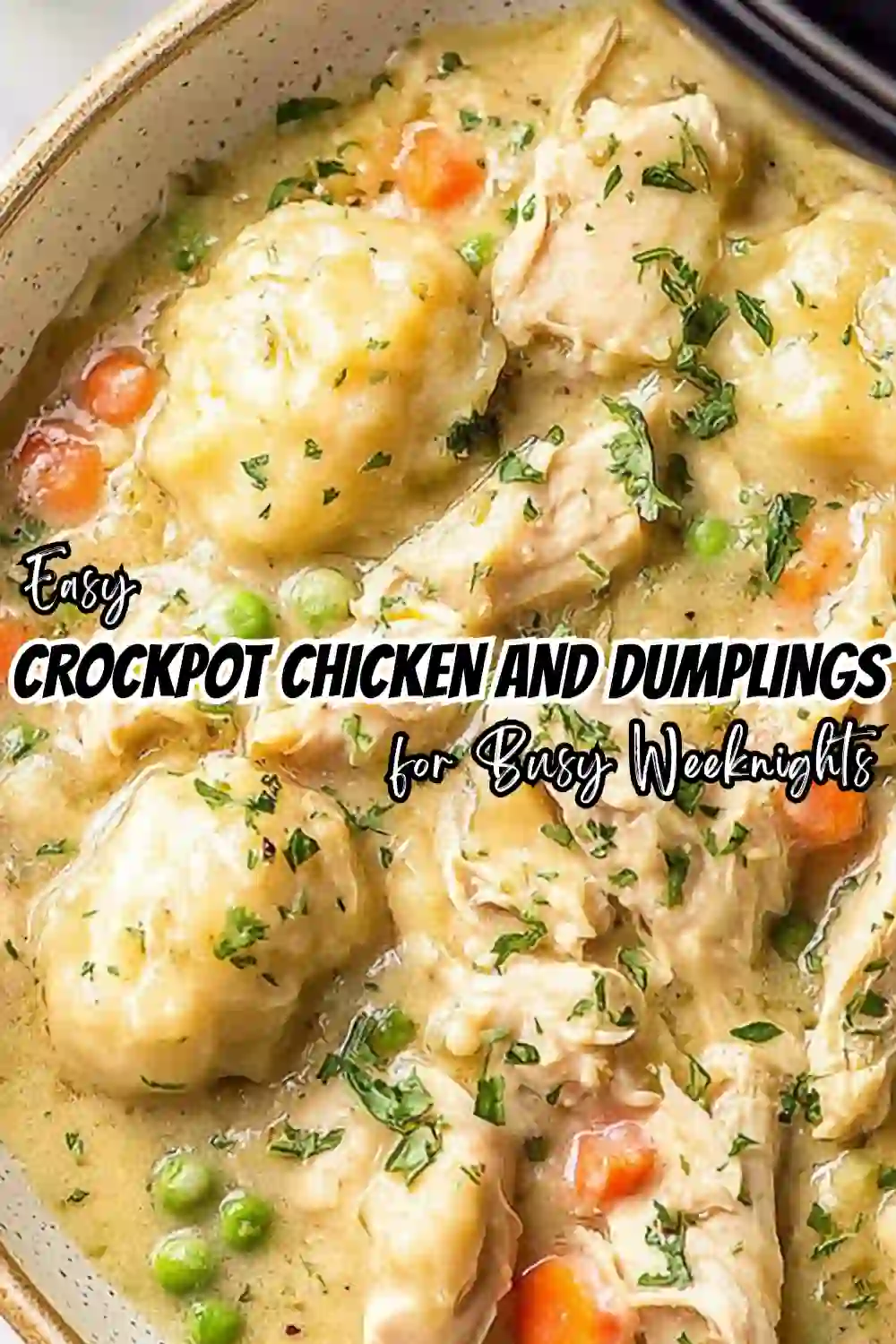 Crockpot Chicken and Dumplings