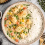 Crustless Chicken Pot Pie