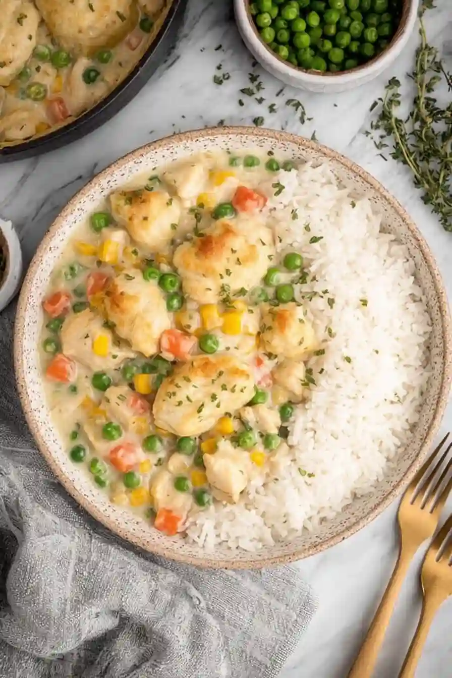 Crustless Chicken Pot Pie Recipe – Cozy and Healthy Comfort Food