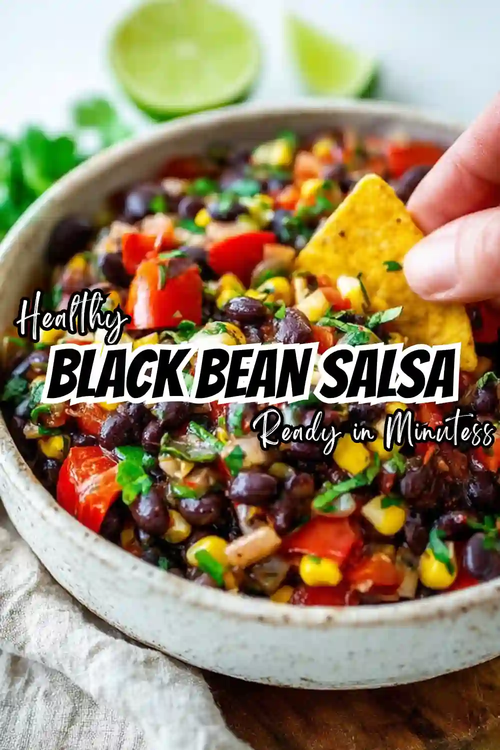 Easy Black Bean Salsa