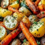 Garlic Herb Roasted Potatoes