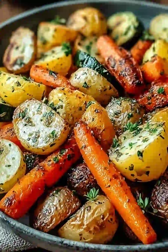 Garlic Herb Roasted Potatoes