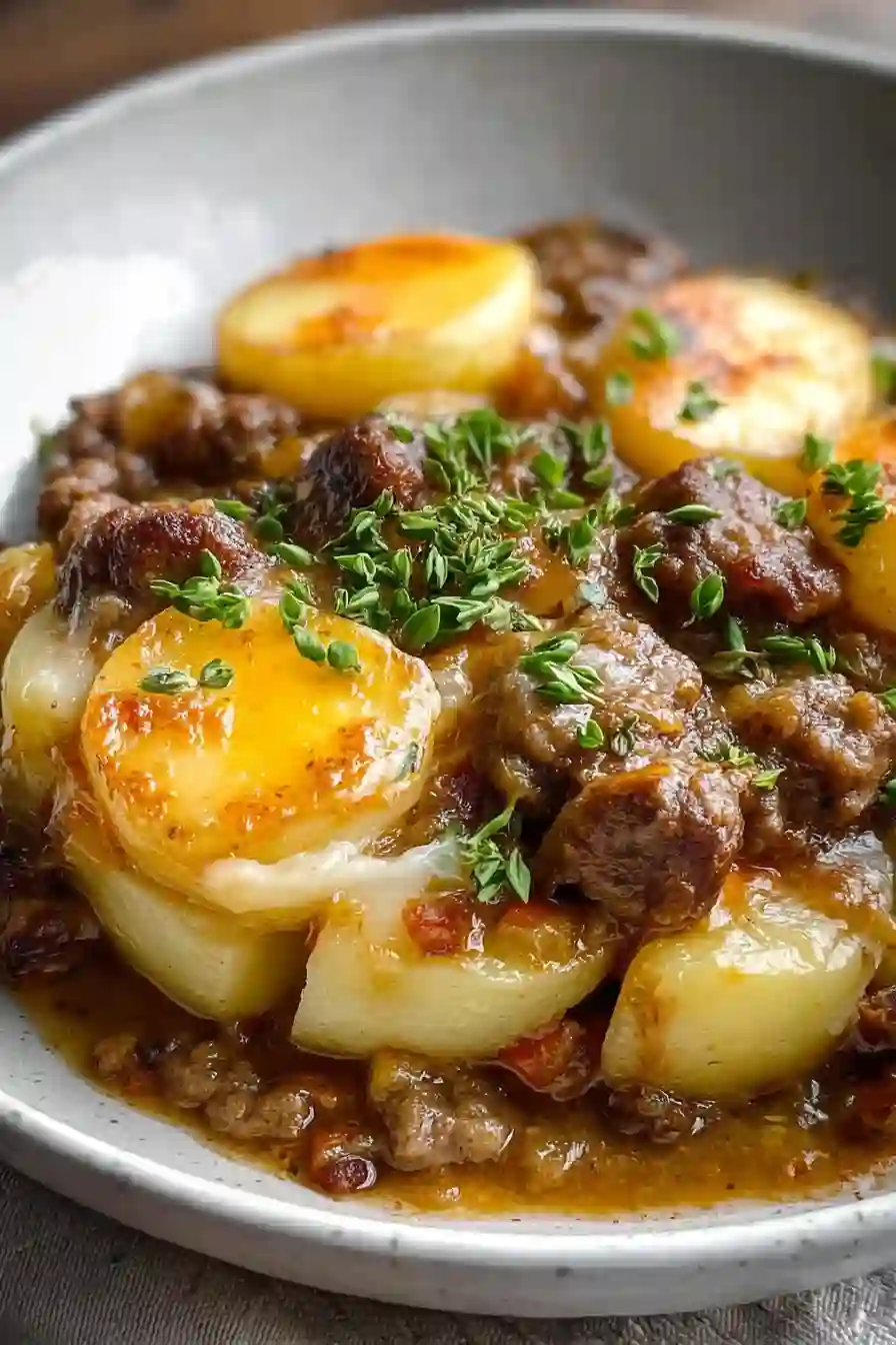 Crockpot Hamburger Potato Casserole: Cheesy, Hearty, and Easy