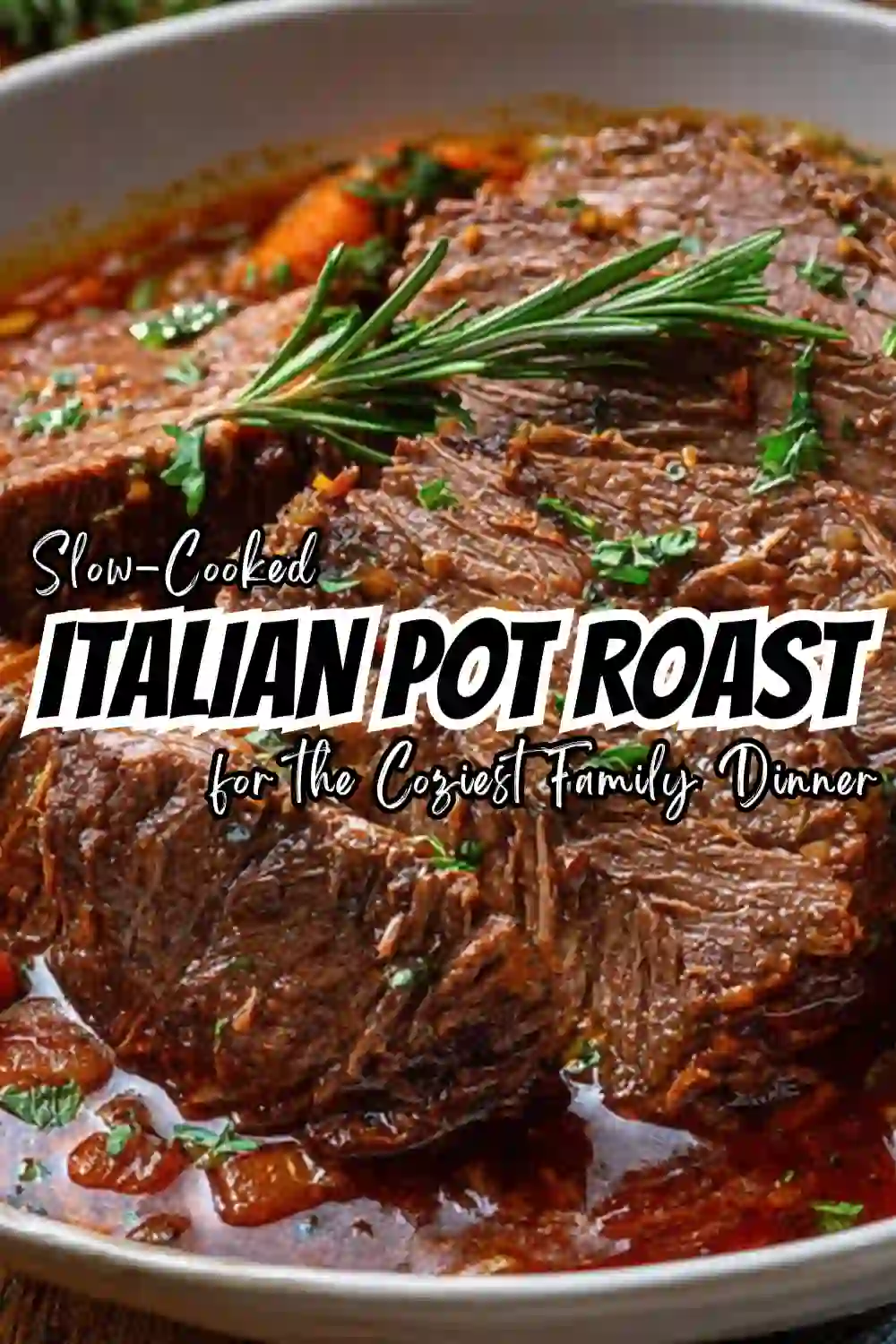 Italian Pot Roast (Stracotto) with Gorgonzola Polenta