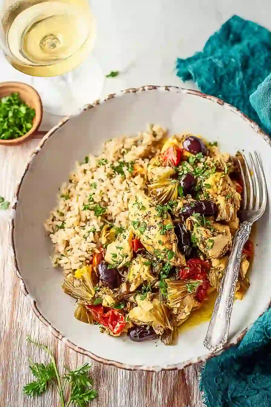 Slow Cooker Mediterranean Chicken Recipe for Busy Nights