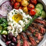 Mediterranean Steak Bowl Recipe