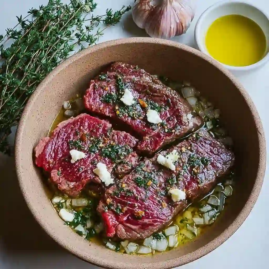 Mediterranean Steak Bowl steps